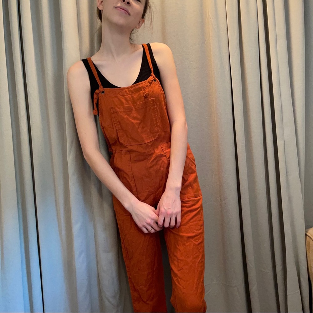 Orange jumpsuit- size S